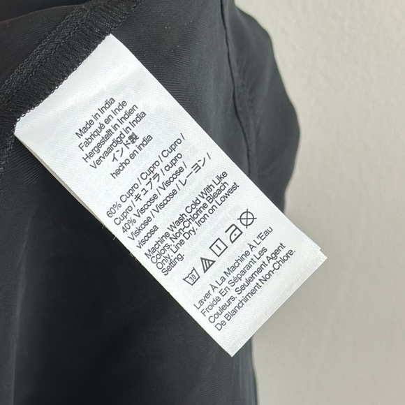 NWT New with Tag Madewell Crisscross Midi Slip Dress in Cupro-Blend Size 8 - Picture 8 of 15